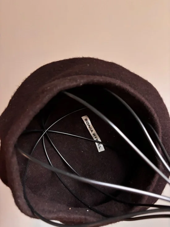 Vintage Sonia Rykiel Brown Beret - Picture 6 of 6
